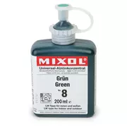 Tintes universales Mixol, frasco grande, verde