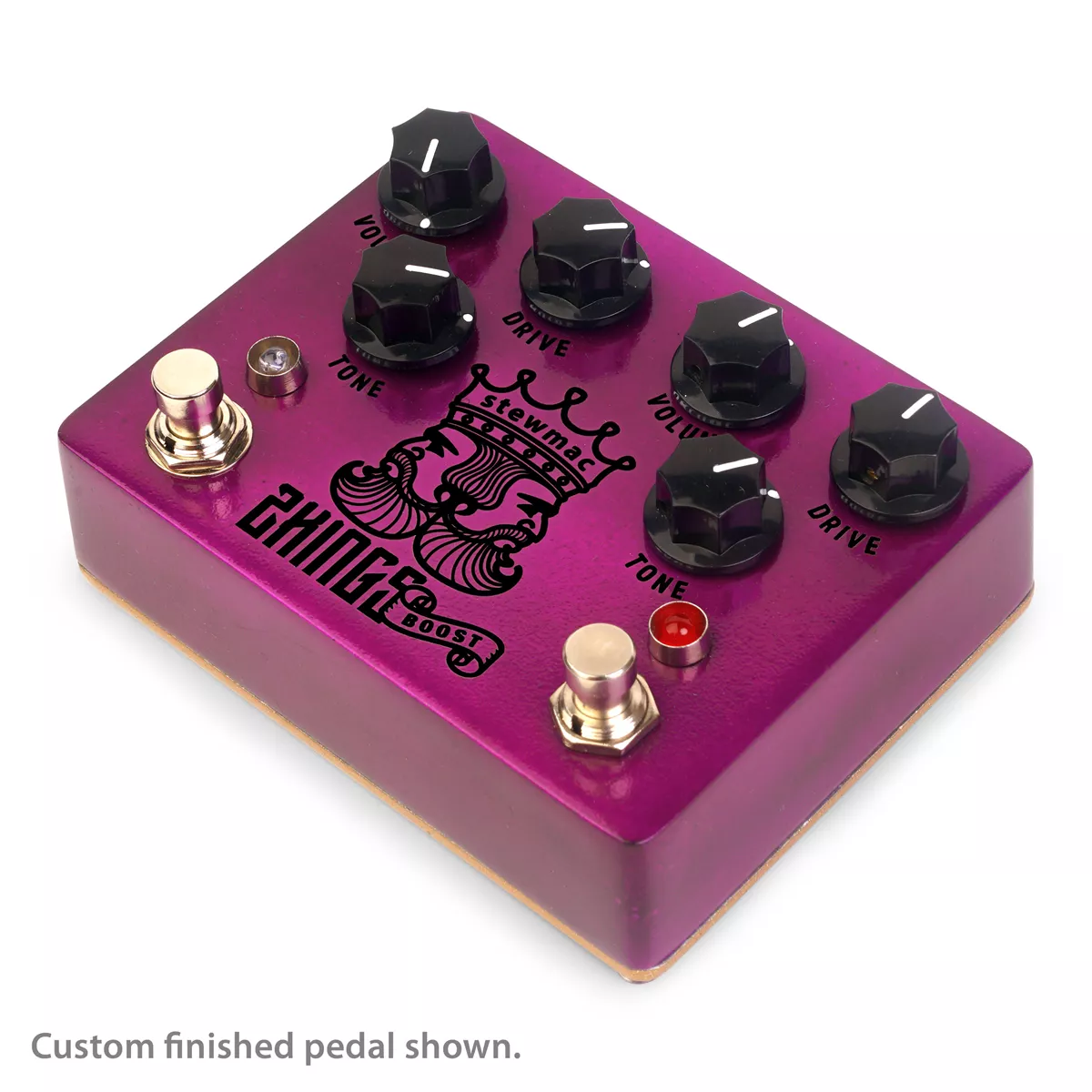 StewMac Two Kings Boost DIY Kit de Pedal StewMac Two Kings Boost DIY Kit de Pedal