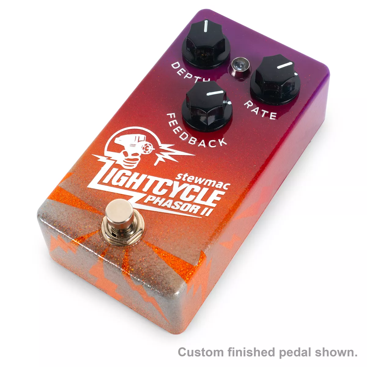 StewMac Lightcycle Phasor II DIY Kit de Pedal StewMac Lightcycle Phasor II DIY Kit de Pedal