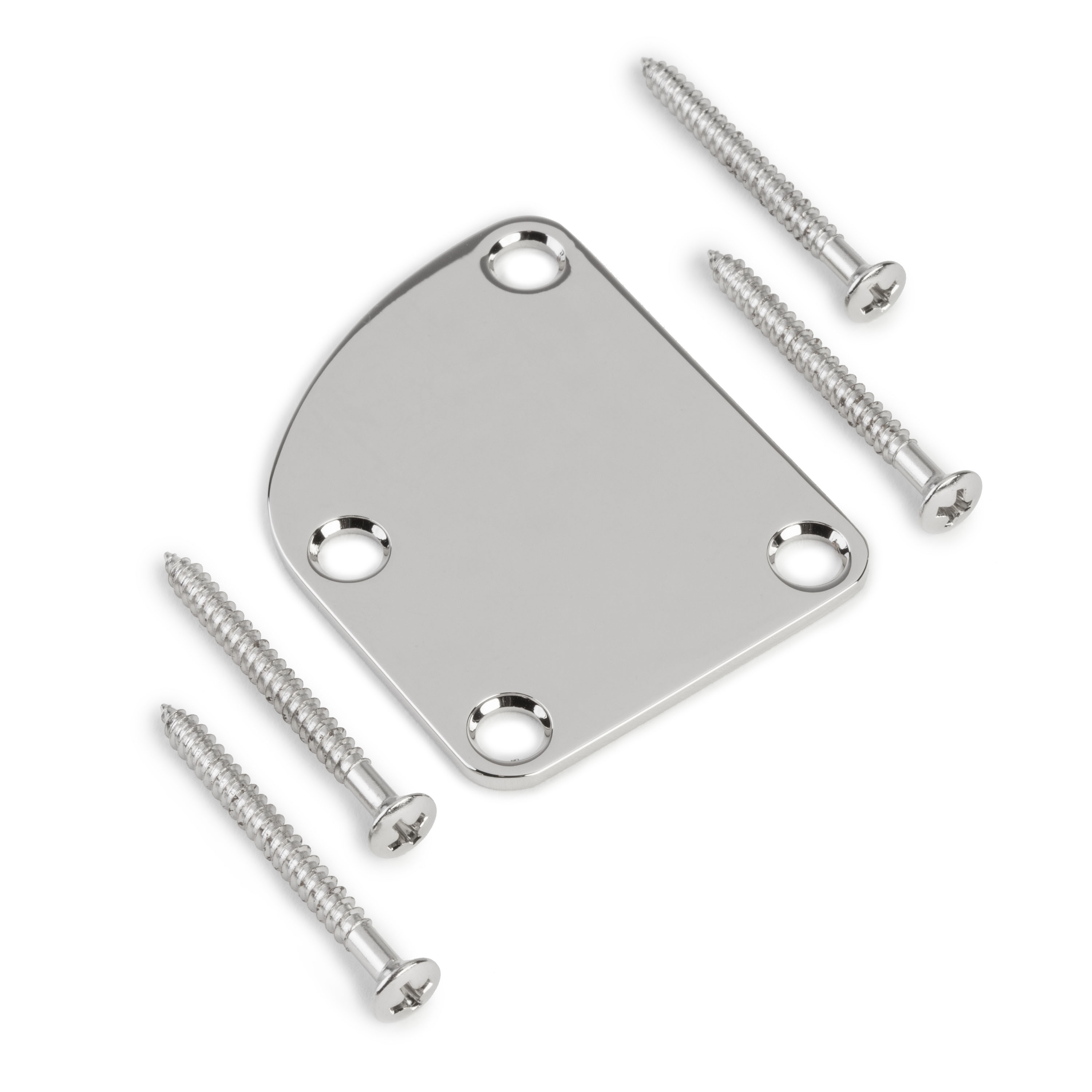 Placa de montaje de cuello contorneado para guardabarros