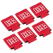 Brazalete de diapasón StewMac, paquete de 6 unidades en rojo