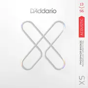 Cuerdas de guitarra acústica D'Addario XS Phosphor Bronze, medianas (XSAPB1356)