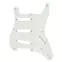GuitarSlinger Pickguard añejado para Strat, 50s años Blanco GuitarSlinger Pickguard añejado para Strat, 50s años Blanco