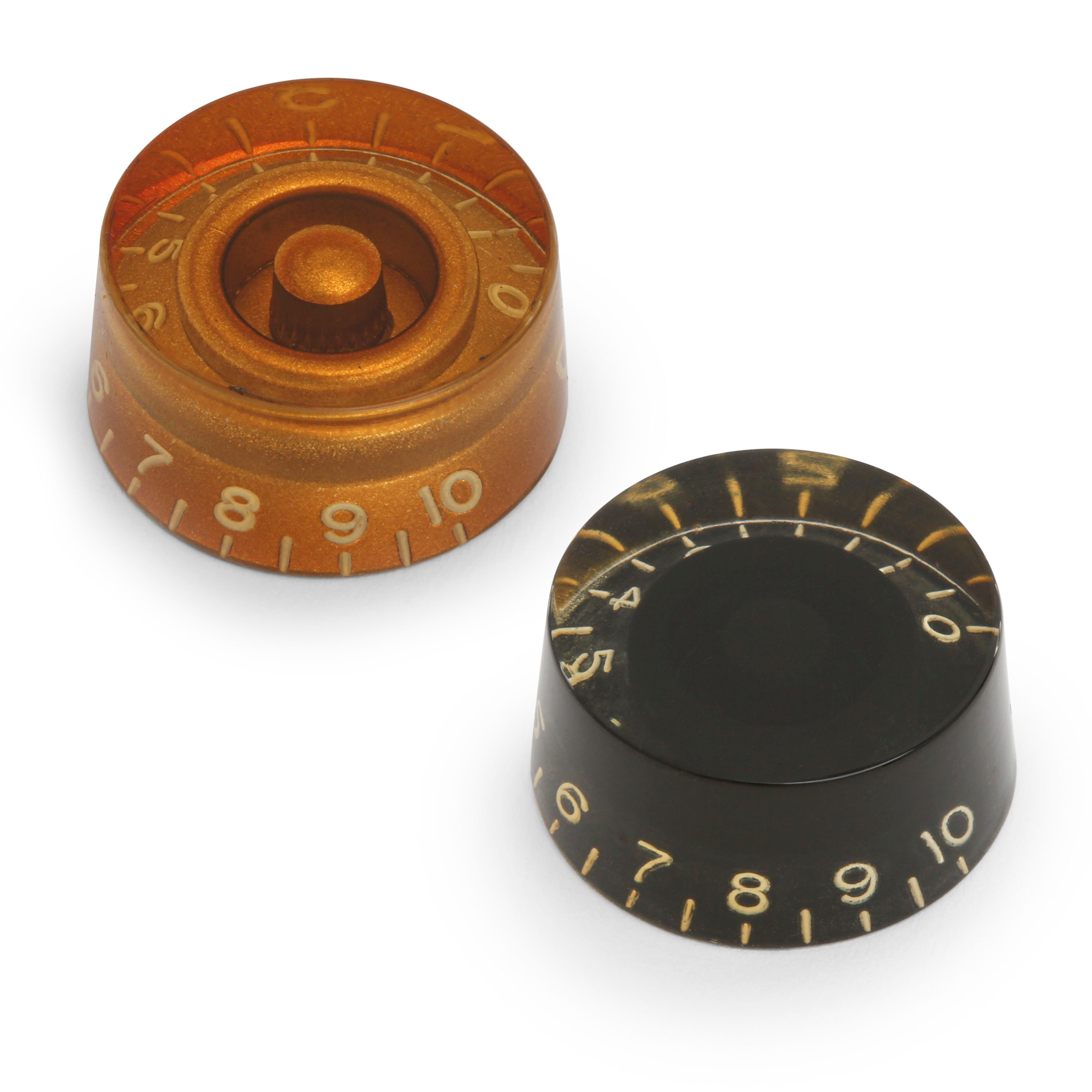 Perillas de velocidad añejadas GuitarSlinger, juego de 4 Perillas de velocidad añejadas GuitarSlinger, juego de 4