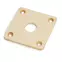 Placa de jack añejado GuitarSlinger para Gibson® Les Paul®, crema añejada Placa de jack añejado GuitarSlinger para Gibson® Les Paul®, crema añejada