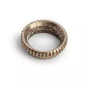 GuitarSlinger, selector toggle estriado añejado, cejuela, níquel añejado