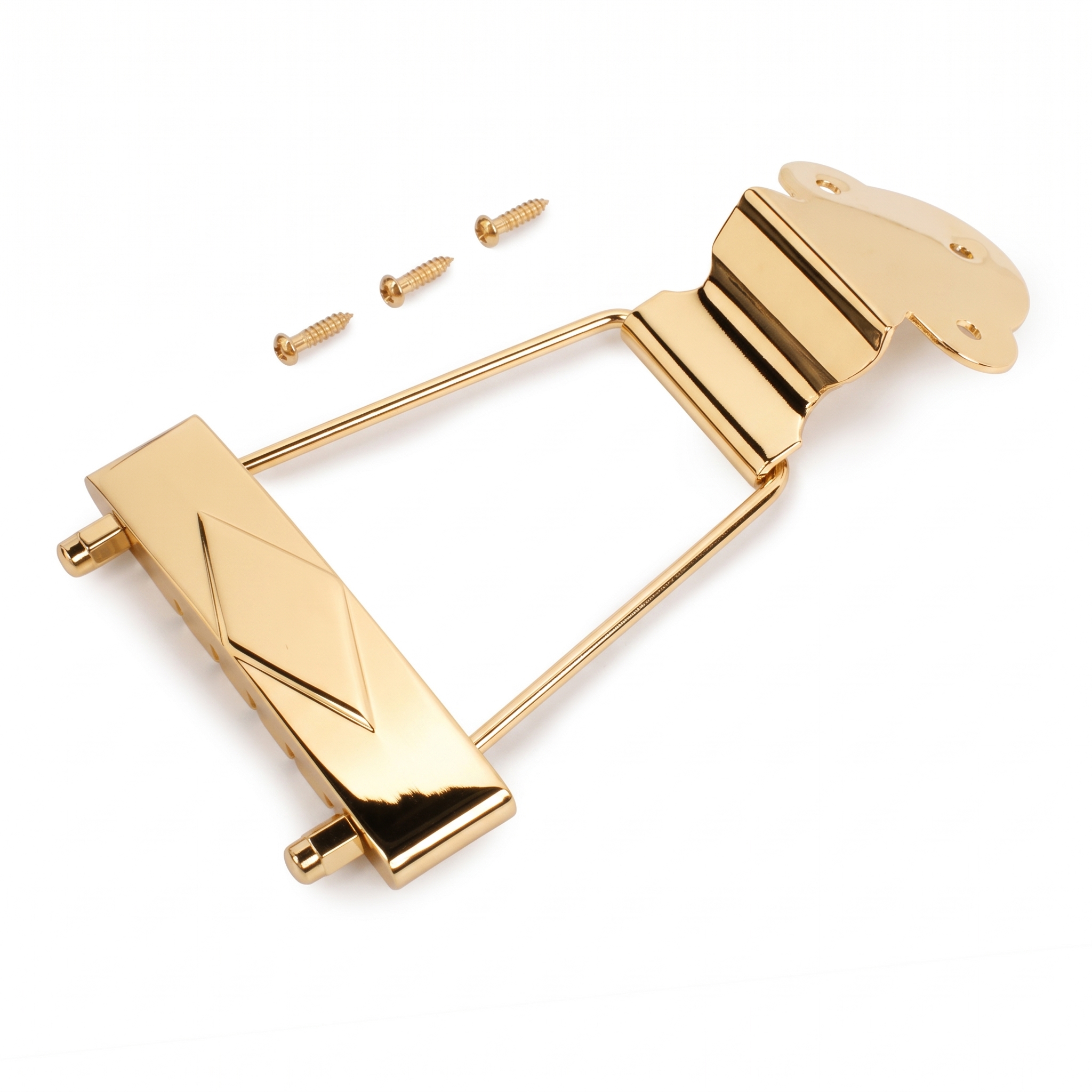 Trapeze Tailpiece, 4-5/8” length, Gold