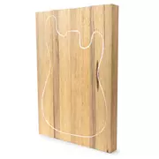 Limba negro cuerpo en bruto, 4-Piece