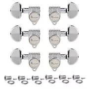 Serie Kluson 3+3 Revolution, clavijeros de montaje en E, cromo