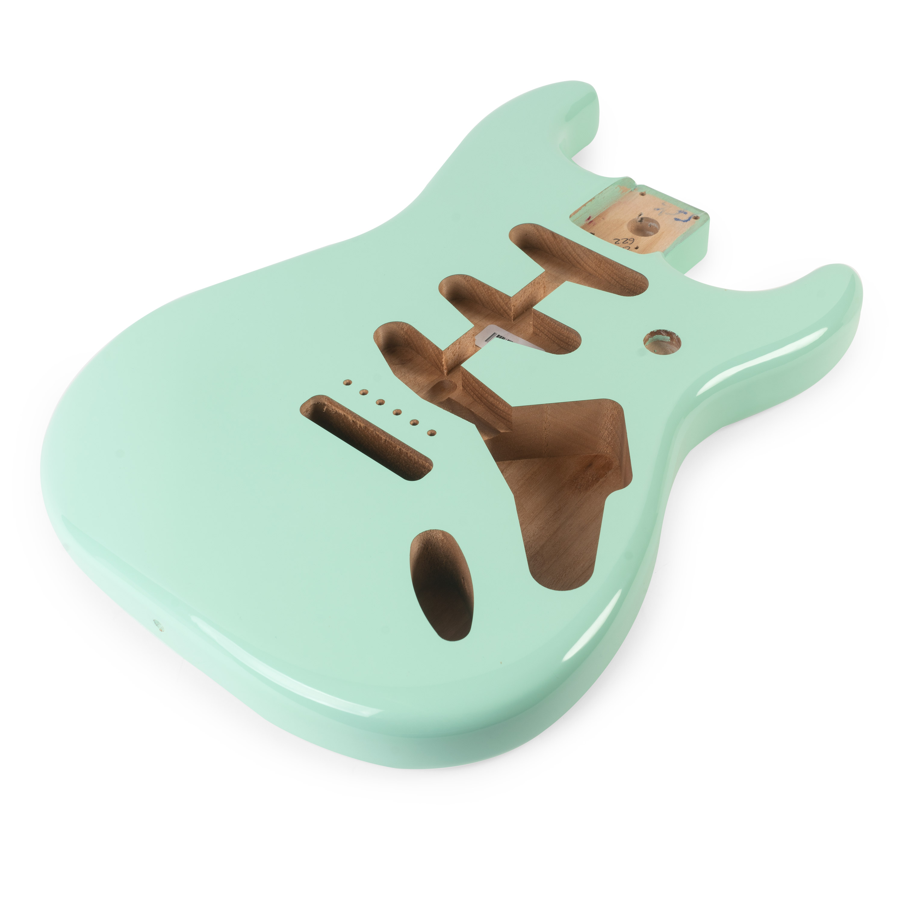 Cuerpo de Stratocaster Fender FSR Serie Classic, Verde Surf Cuerpo de Stratocaster Fender FSR Serie Classic, Verde Surf