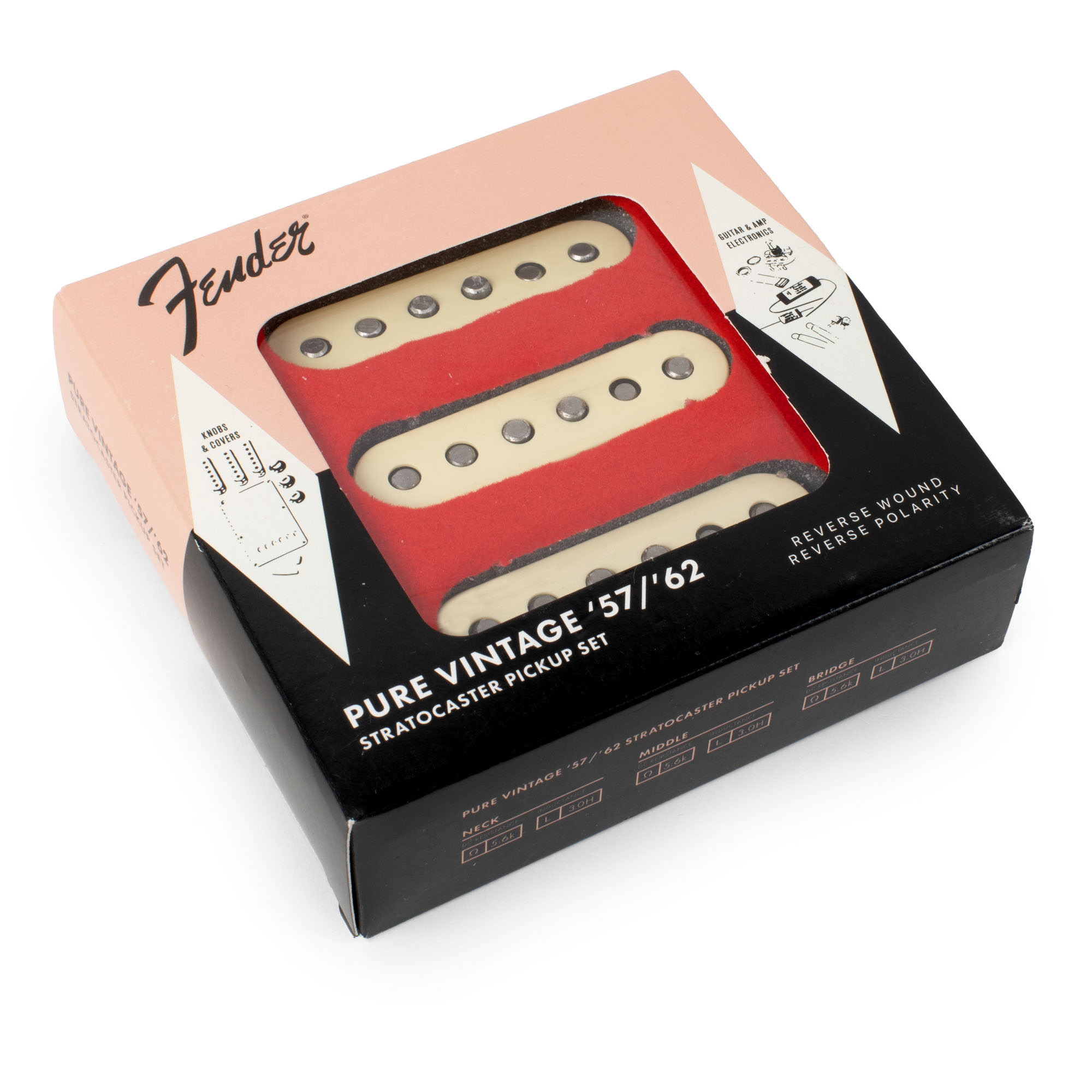 Juego de pastilla Stratocaster Fender Pure Vintage '57/'62
