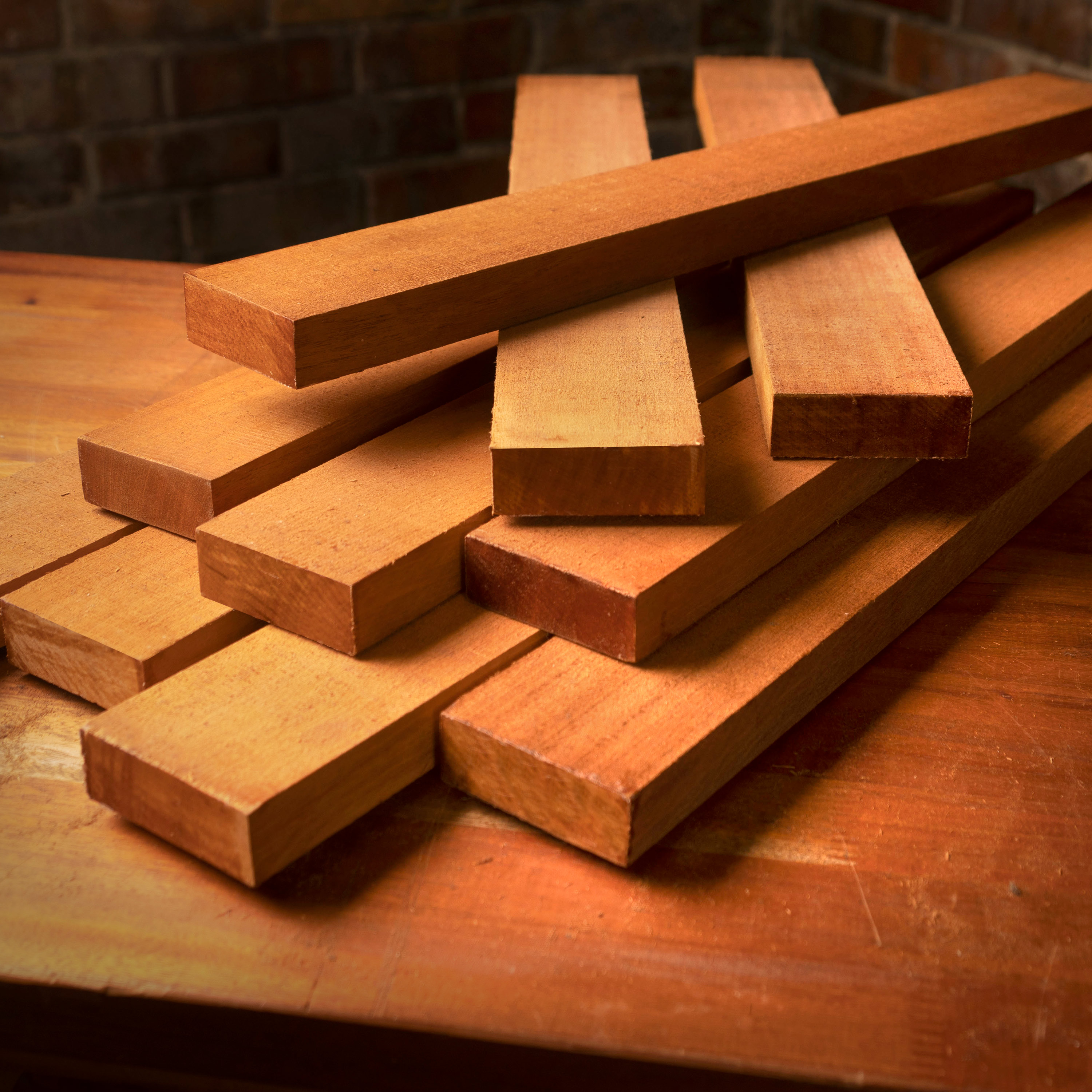 Bloques de caoba hondureña para mástiles - Pack de 10