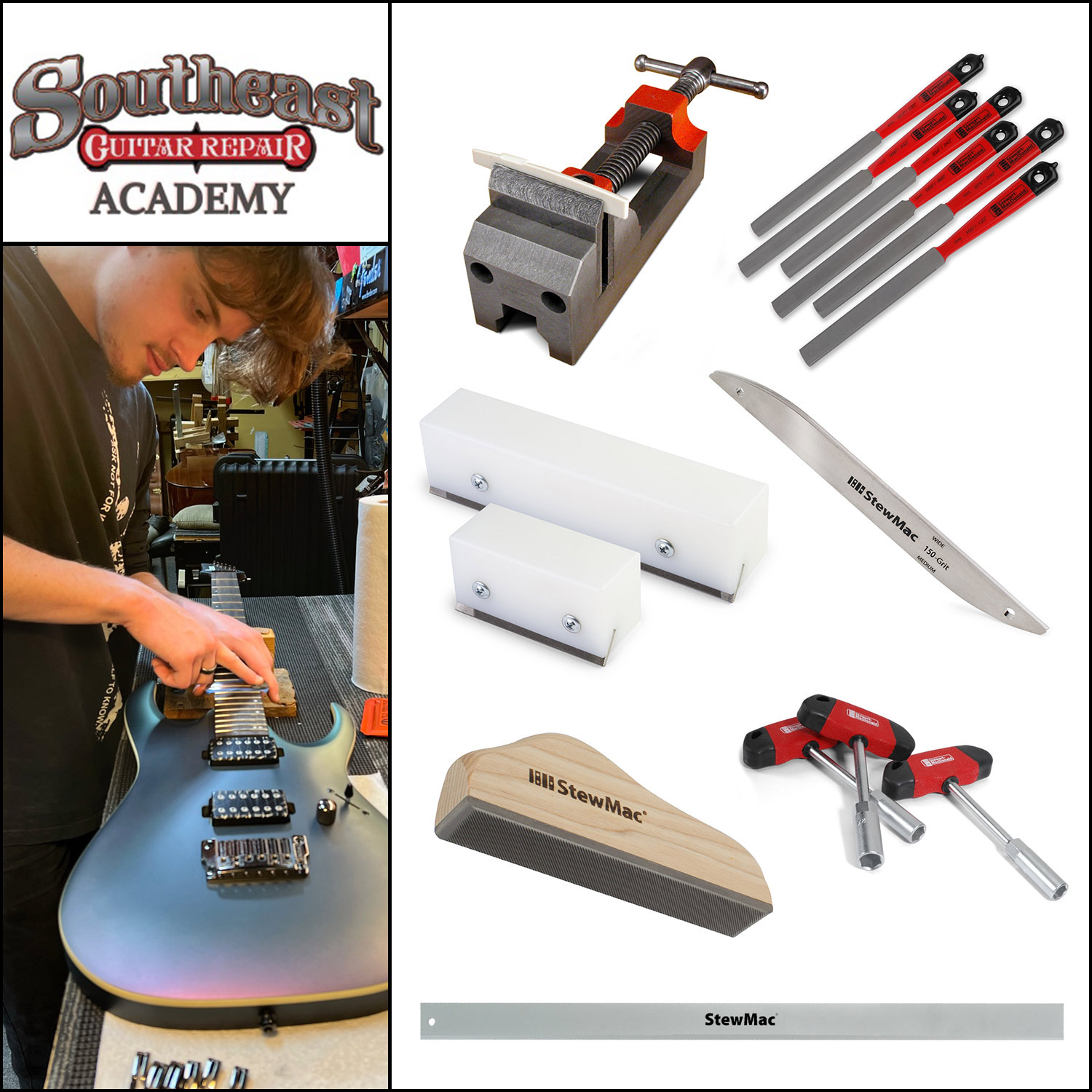 Lista de herramientas para Southeast Guitar Repair Academy Lista de herramientas para Southeast Guitar Repair Academy