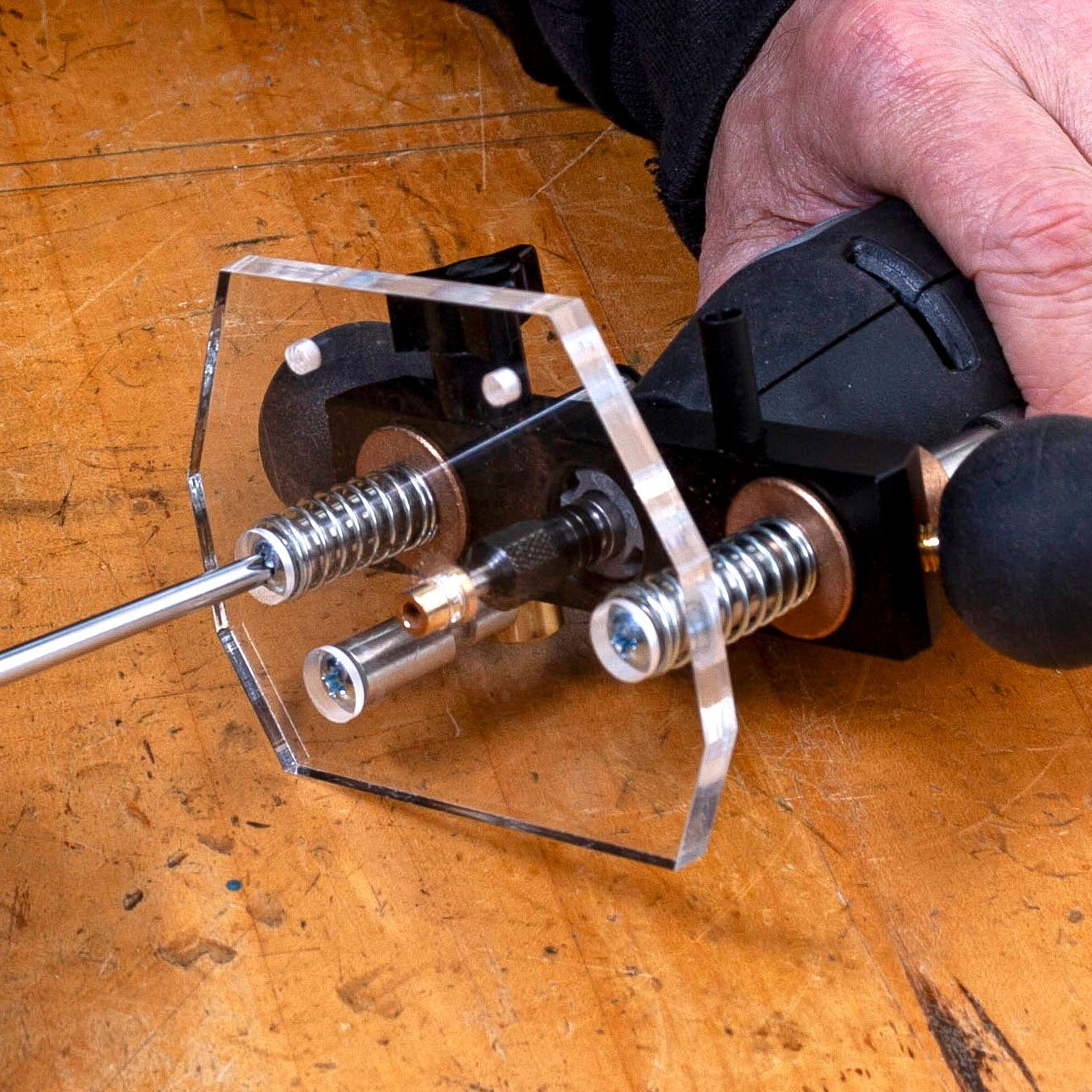 Plantilla de incrustación de diapasón StewMac