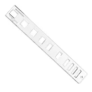 Plantilla de incrustación de diapasón StewMac, personalizada, 24,625