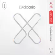 Cuerdas de guitarra acústica D'Addario XS Phosphor Bronze, paquete de 3, medianas (XSAPB1356 a 3P)