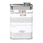 Acabados y disolventes de poliuretano Ilva, diluyente lento IC&S para poliuretano