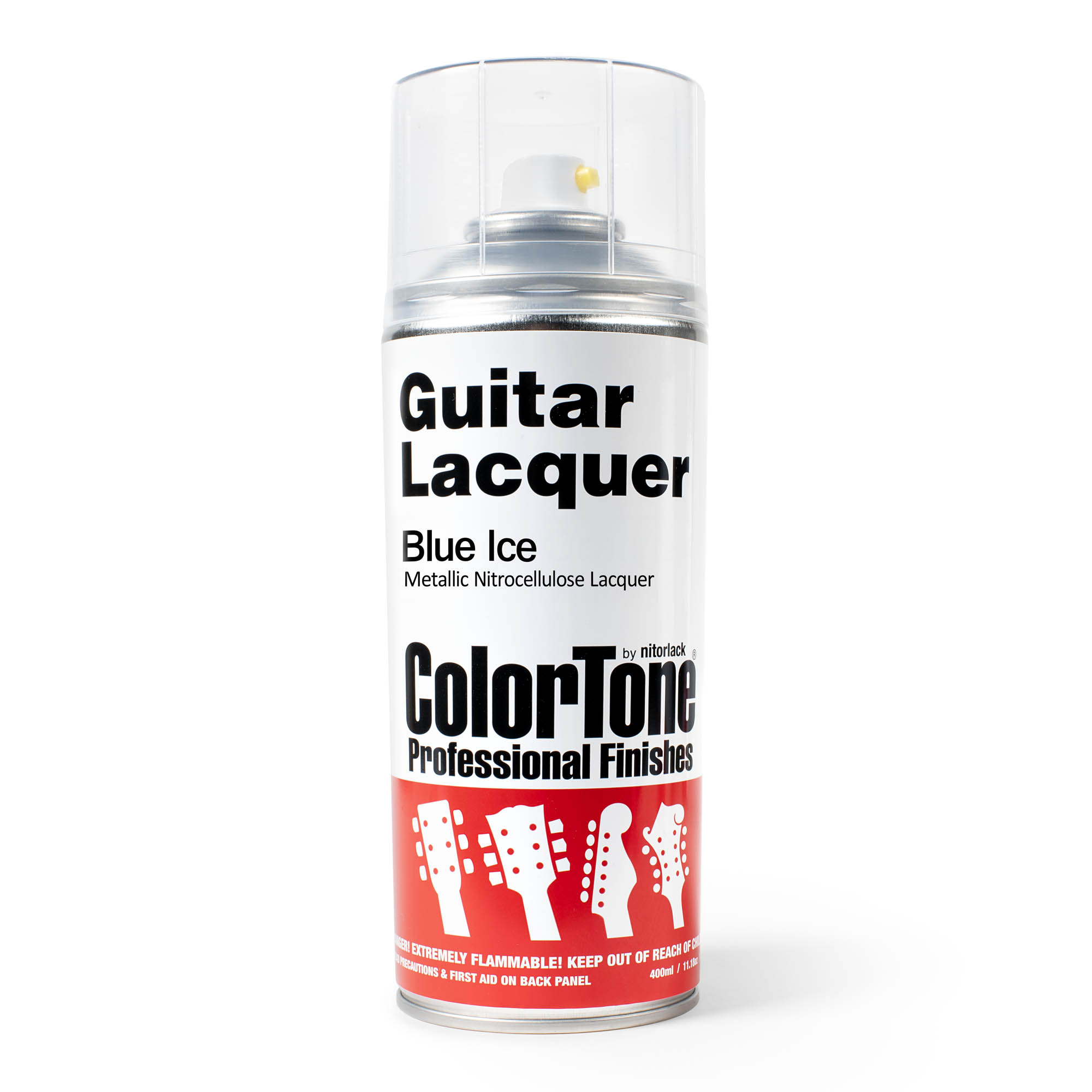 Laca en aerosol ColorTone para guitarra, Ice Blue