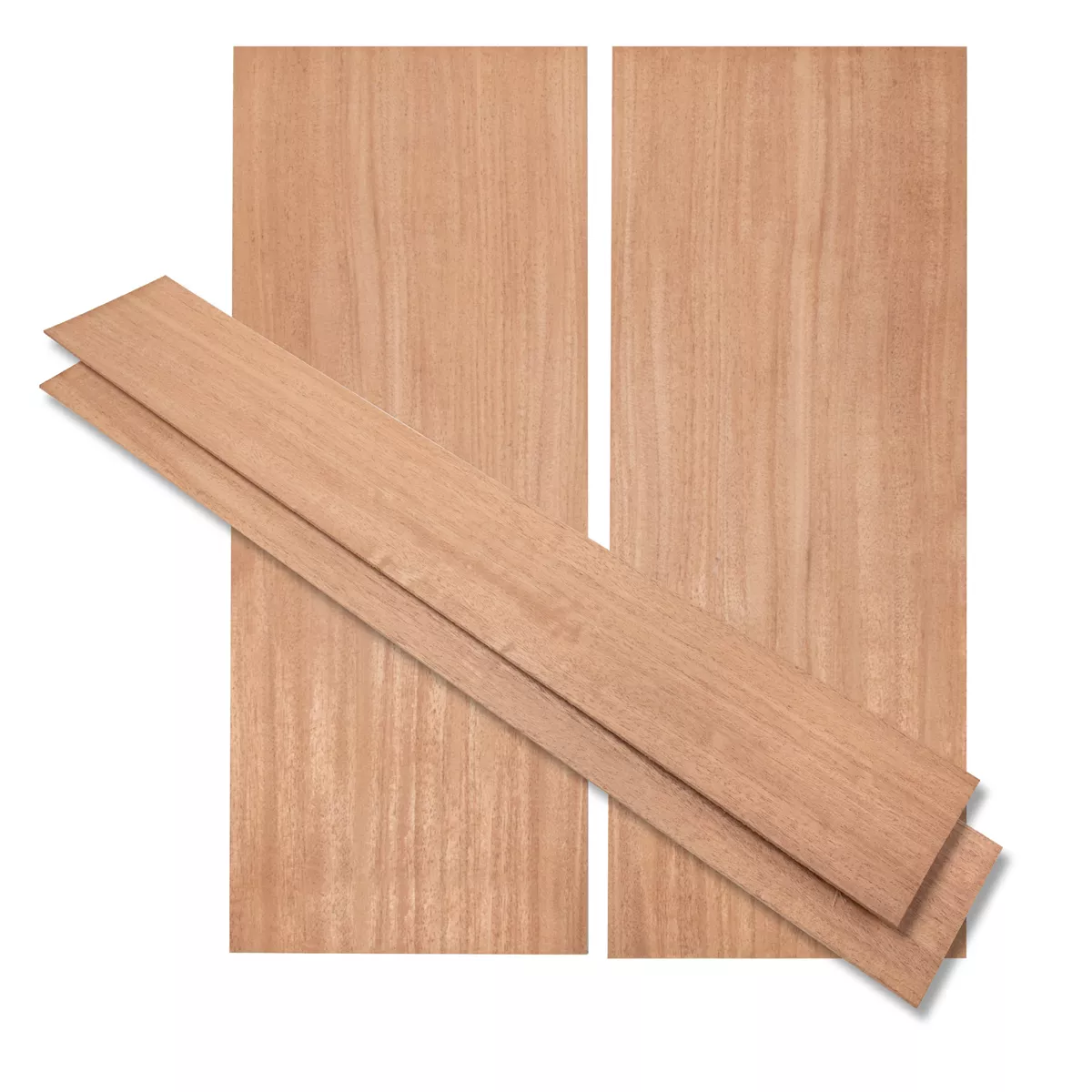 Conjunto de caoba africana con acompañamiento y espalda para guitarra Dreadnought Conjunto de caoba africana con acompañamiento y espalda para guitarra Dreadnought