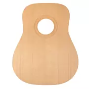 Unido y enrutado a la tapa de resonancia Sitka Spruce para guitarra acústica, Dreadnought, torrefactado