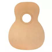 Unido y enrutado a la tapa de resonancia Sitka Spruce para guitarra acústica, 000, torrefactado