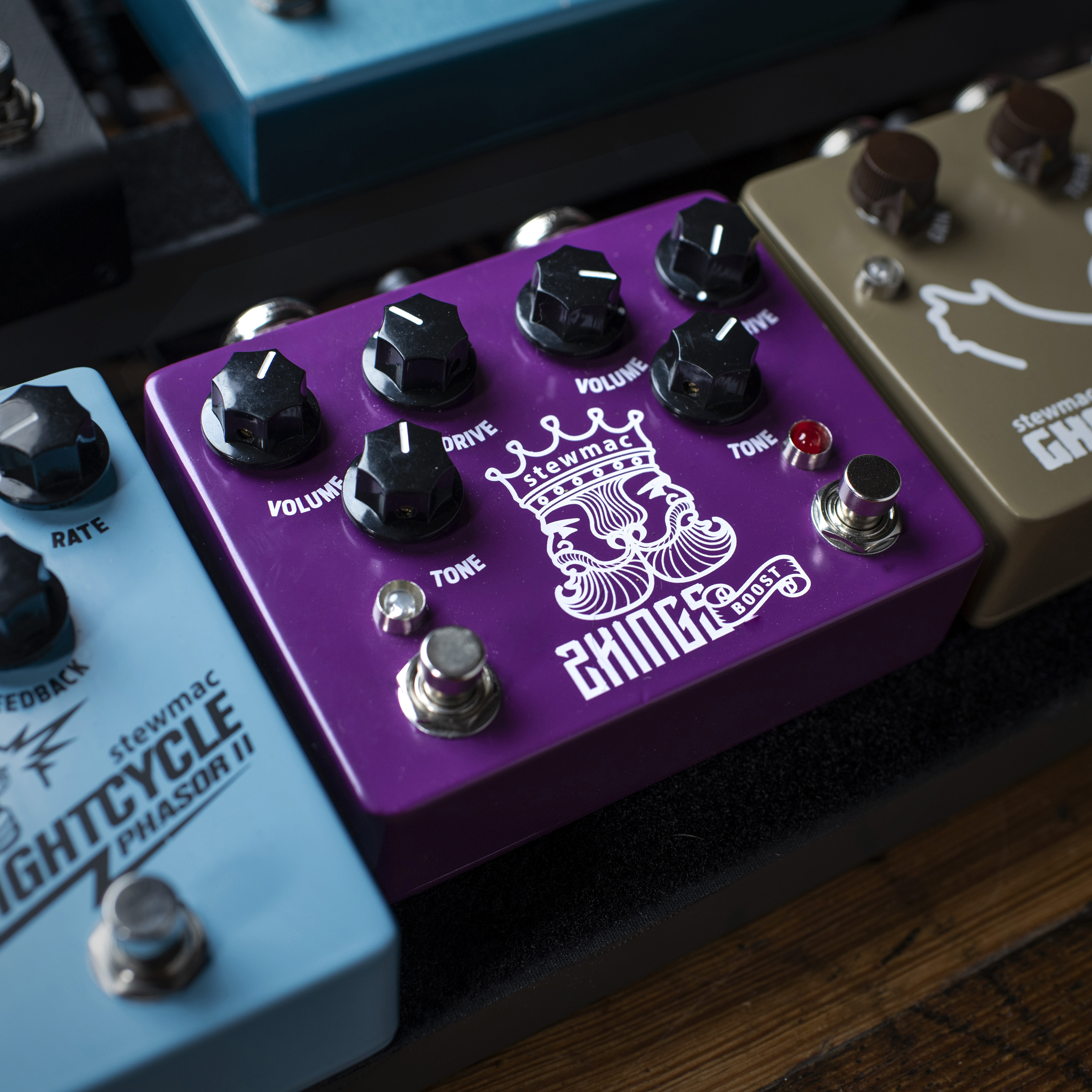 Pedal de accionamiento doble Two Kings Boost Pedal de accionamiento doble Two Kings Boost