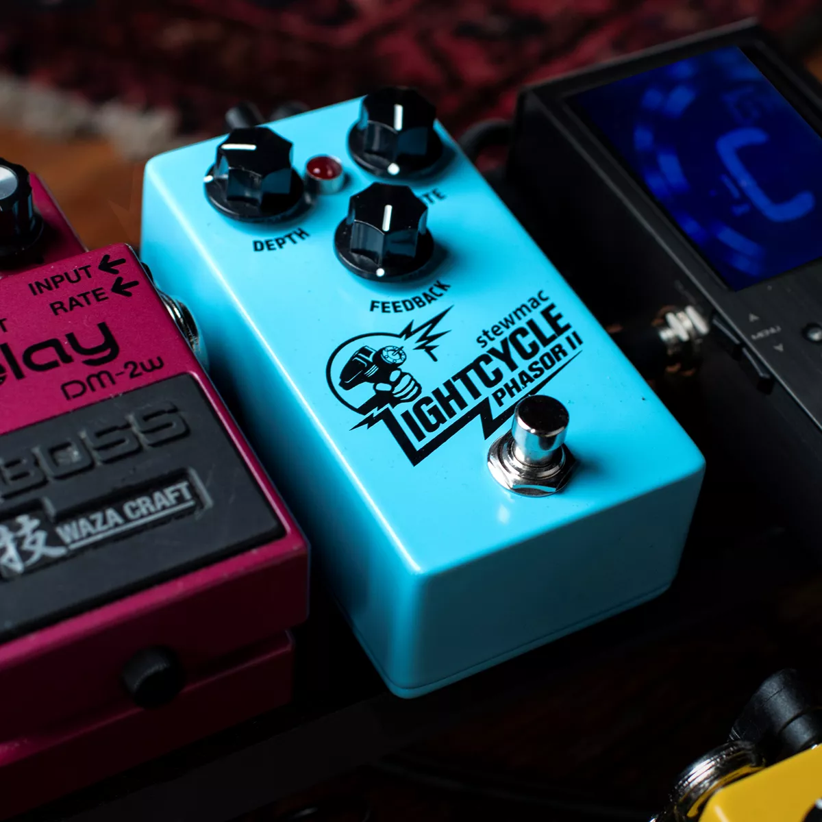 Pedal de fase óptico Phasor II de ciclo de luz Pedal de fase óptico Phasor II de ciclo de luz