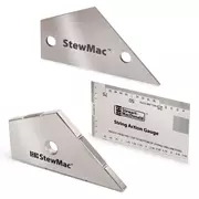 Trío de herramientas de precisión para trastes, medidas métricas