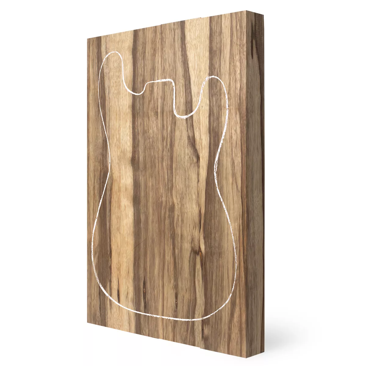 Cuerpo en bruto de limba negro para acabado con pintura Cuerpo en bruto de limba negro para acabado con pintura