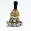 AxLabs, 3-Way, 2-Pole, 6-Lug, dorado Toggle AxLabs, 3-Way, 2-Pole, 6-Lug, dorado Toggle