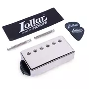 Pickups Lollar Imperial Humbucker - Exclusivamente para StewMac, posición mástil, cubierta de níquel