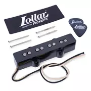 Lollar Pickups para bajo de jazz bajo - Exclusivamente para StewMac, posición mástil, cubierta negra