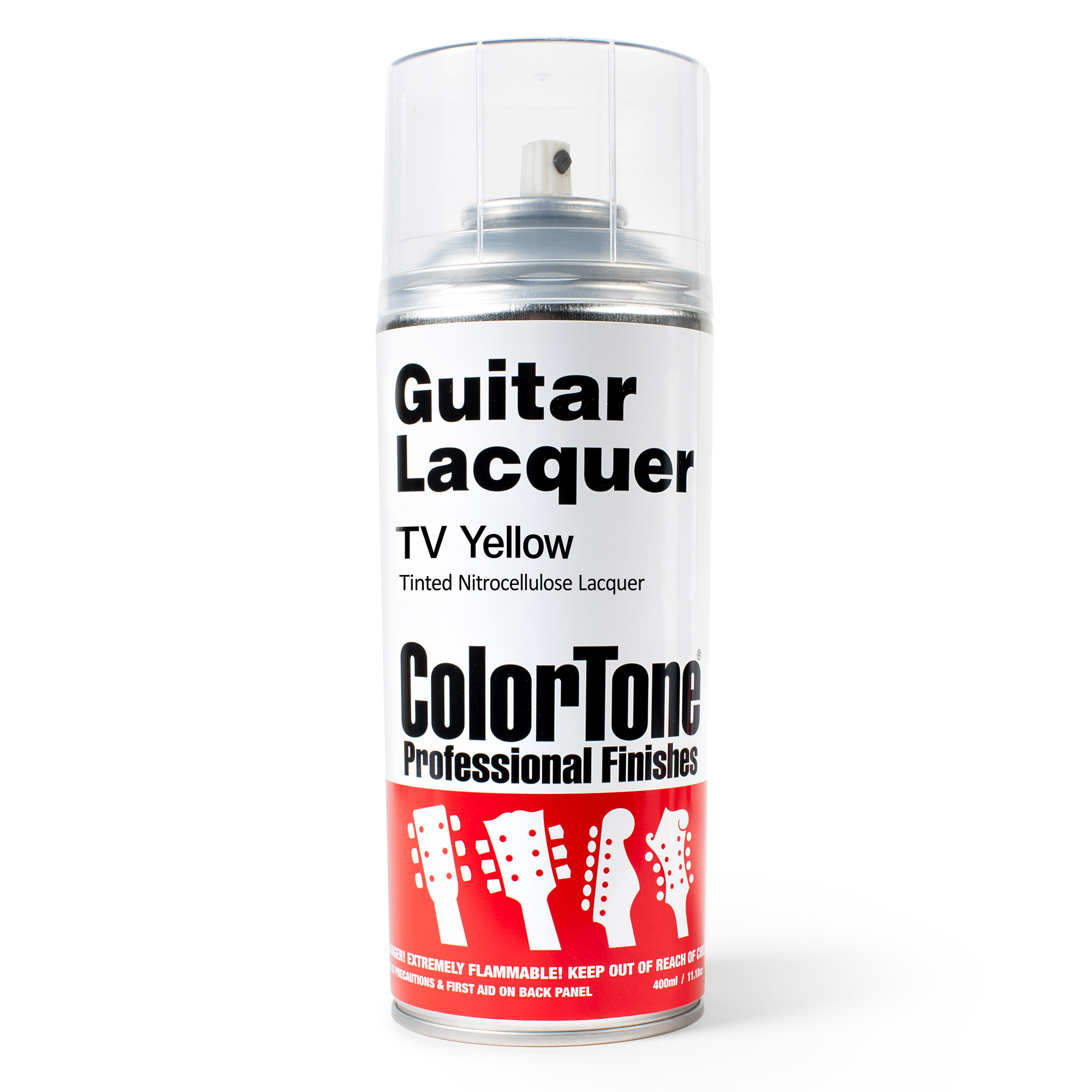 Laca en aerosol ColorTone para guitarra, TV Yellow
