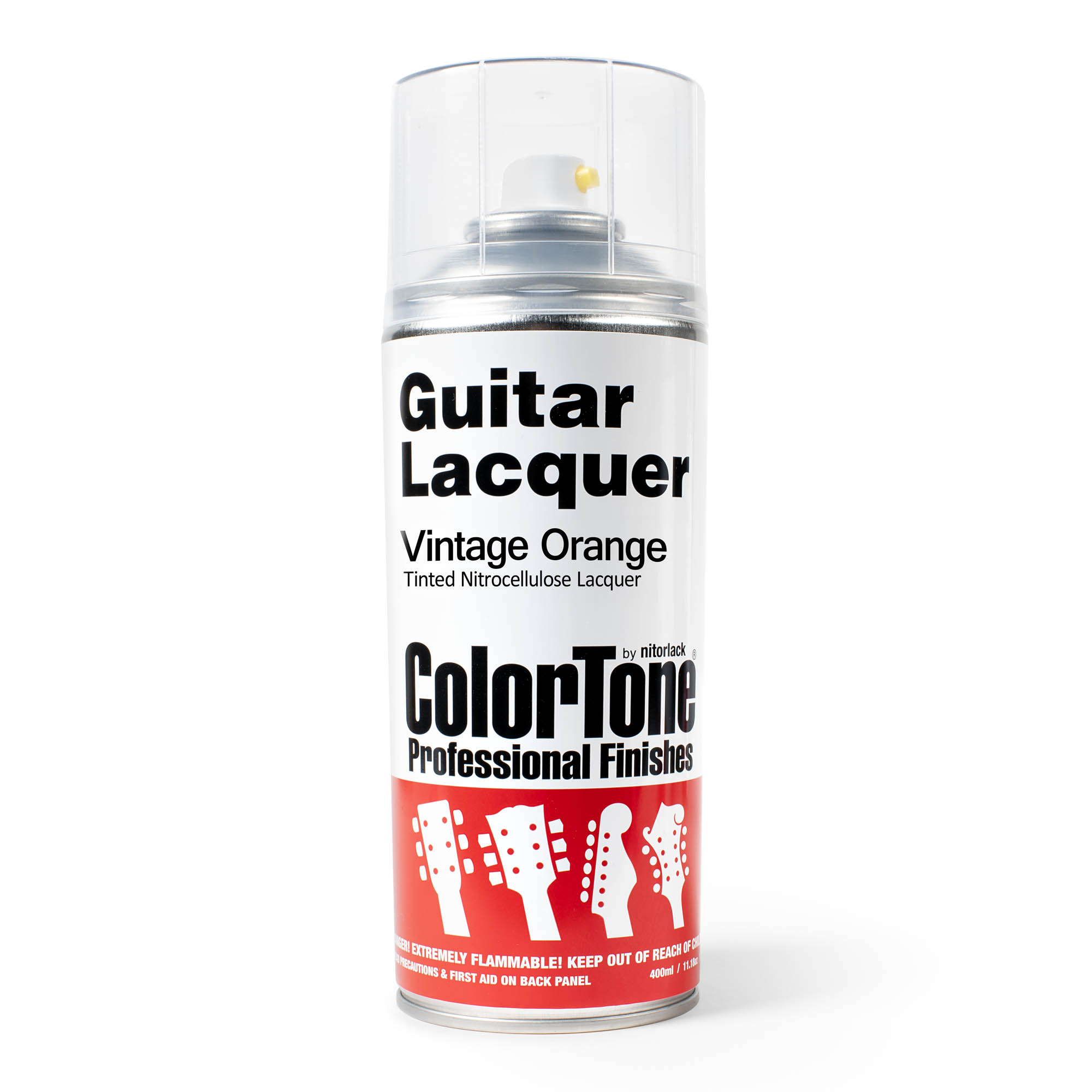 Laca en aerosol ColorTone para guitarra, Orange Vintage