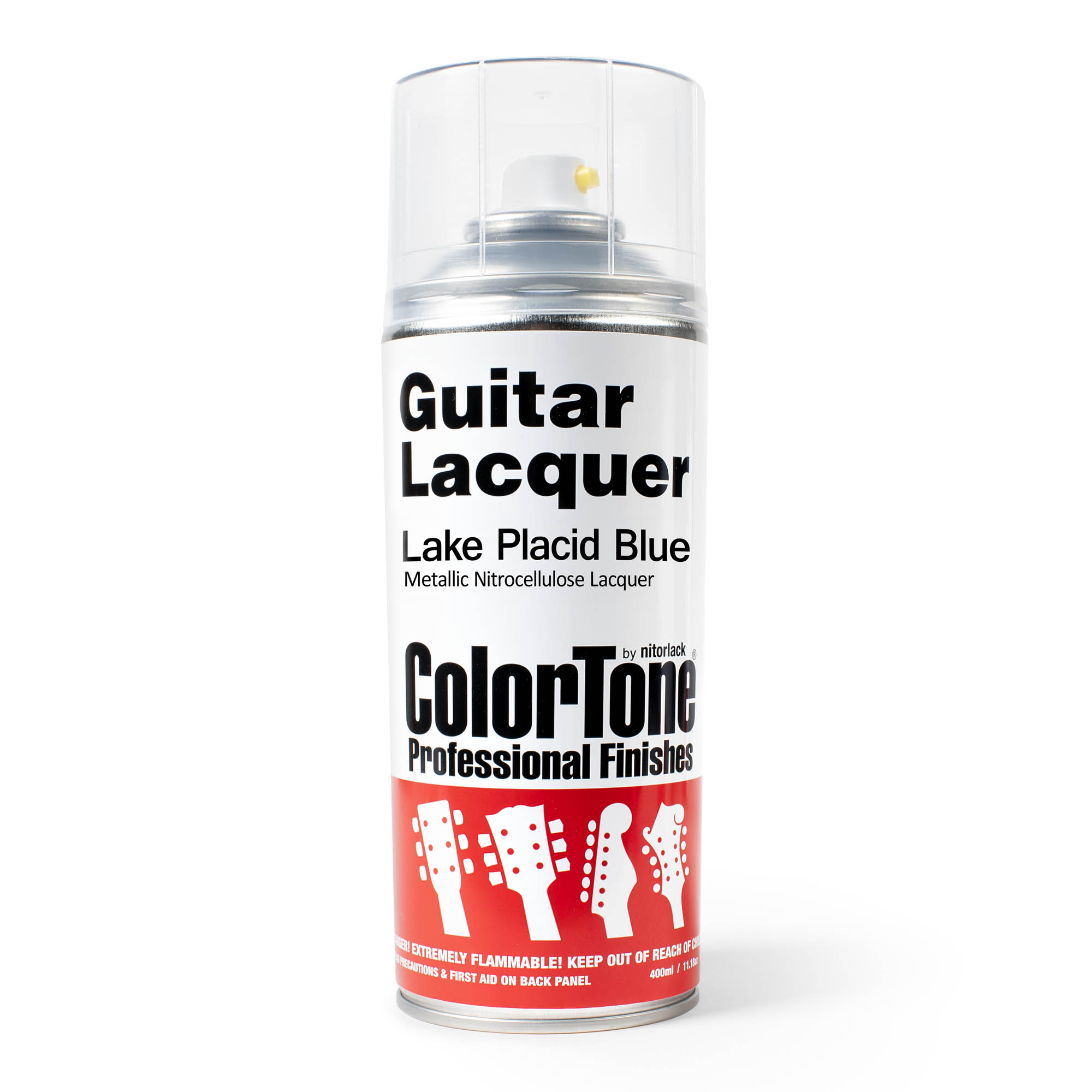 Laca en aerosol ColorTone para guitarra, Lake Placid Blue