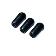 Mandos de selector toggle StewMac - Paquete de 3 , negro
