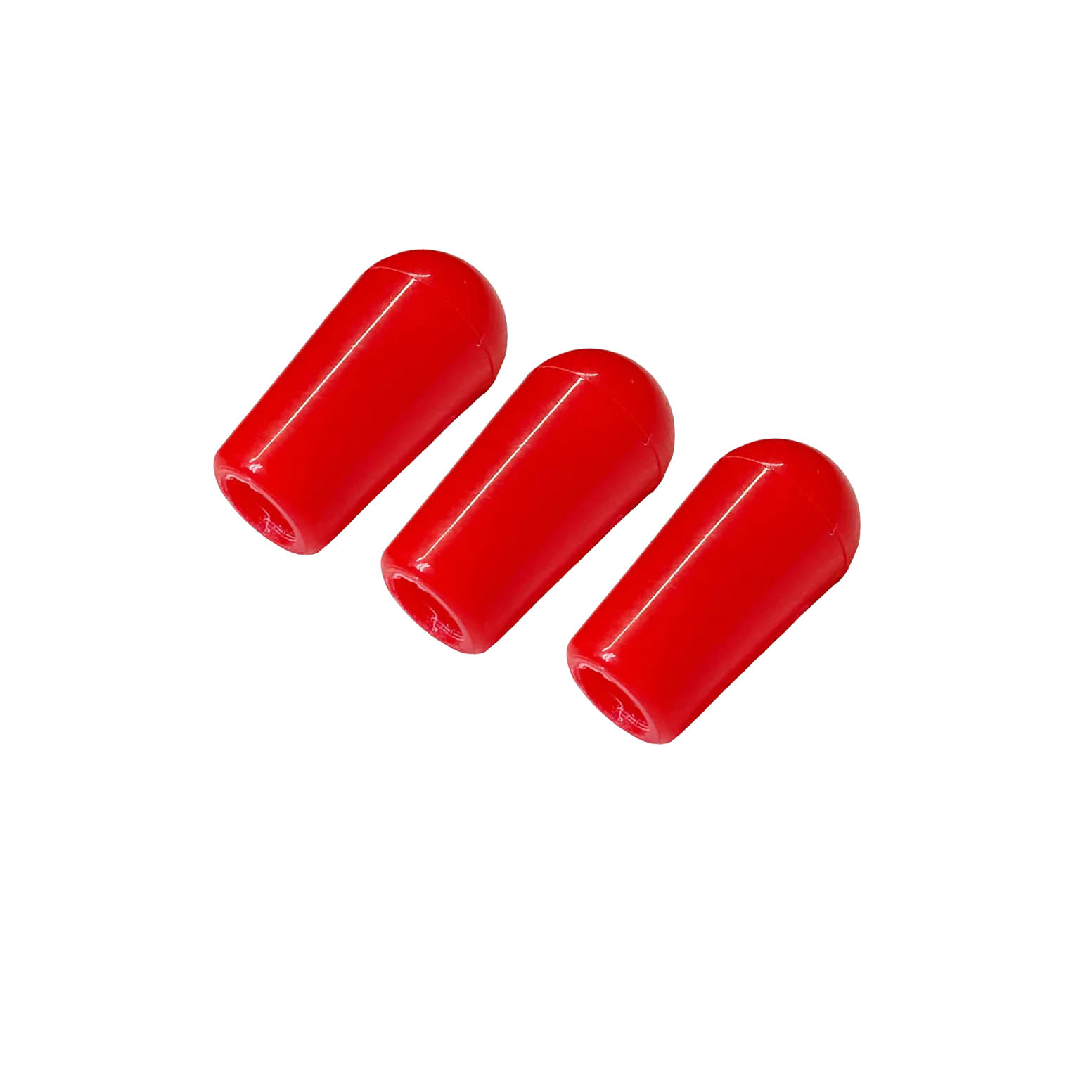 Mandos de selector toggle StewMac - Paquete de 3 , rojo