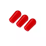 Mandos de selector toggle StewMac - Paquete de 3 , rojo