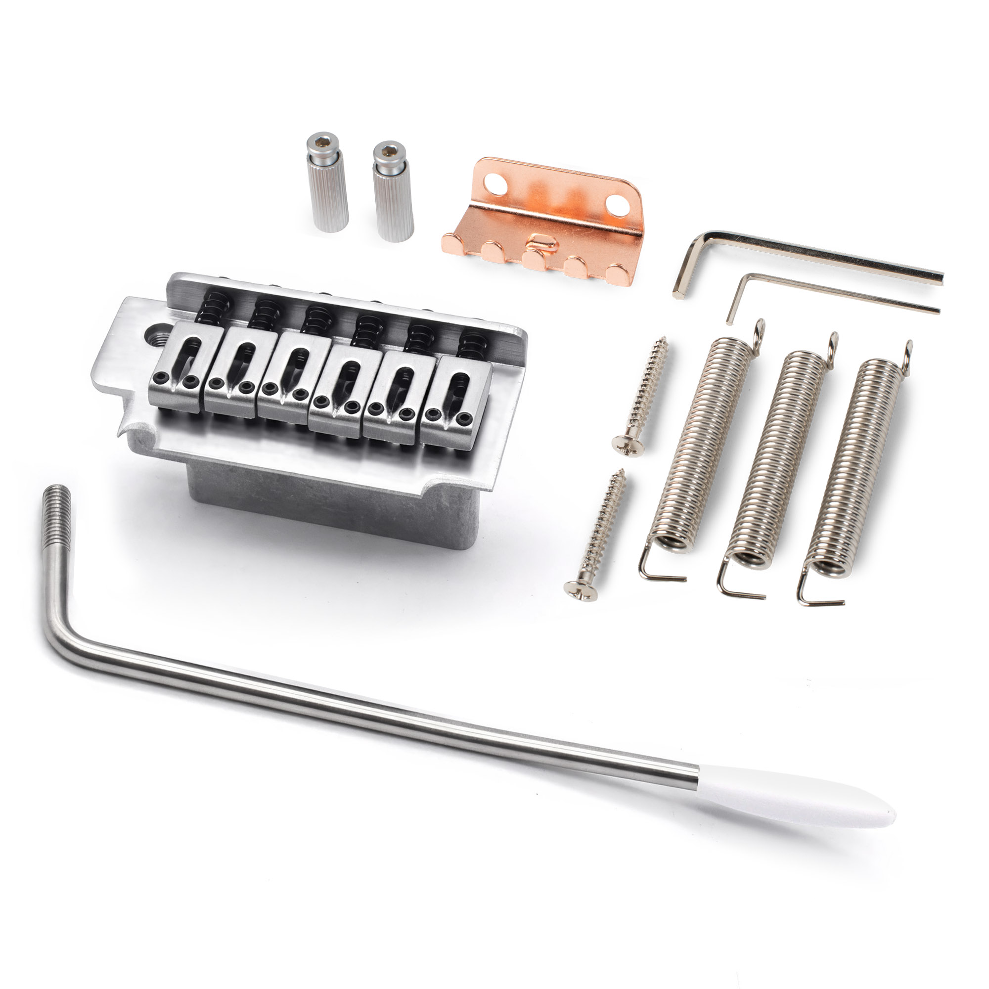 Tremolo StewMac de 2-Post&nbsp;, cromo satinado