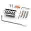 Tremolo StewMac de 2-Post , cromo satinado Tremolo StewMac de 2-Post , cromo satinado
