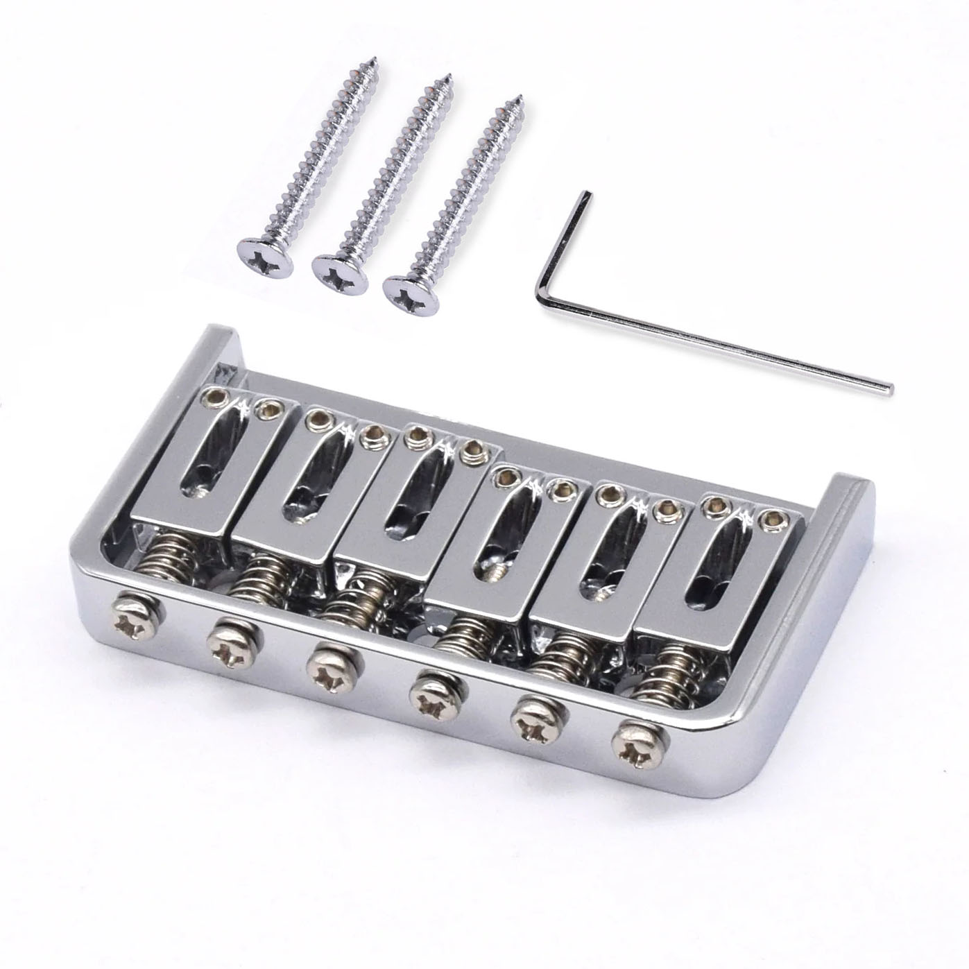Puente Hardtail StewMac 6-String, cuerda a través del cuerpo