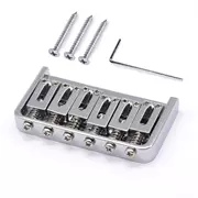 Puente Hardtail StewMac 6-String, cuerpo pasante, cromo