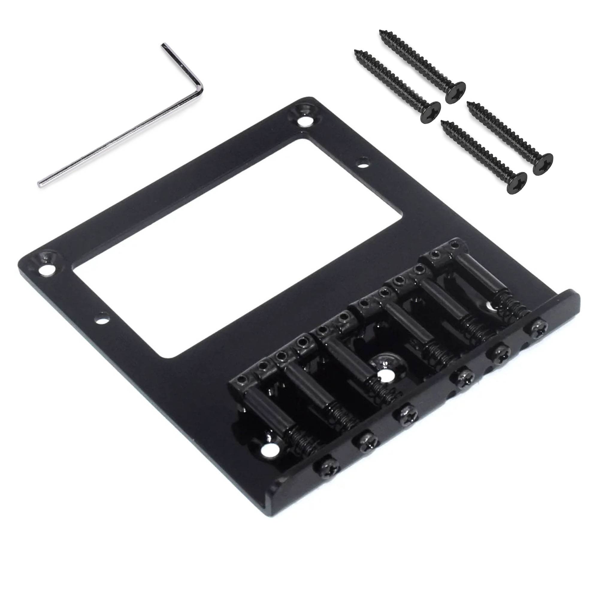 Puente StewMac Humbucker para tele, negro
