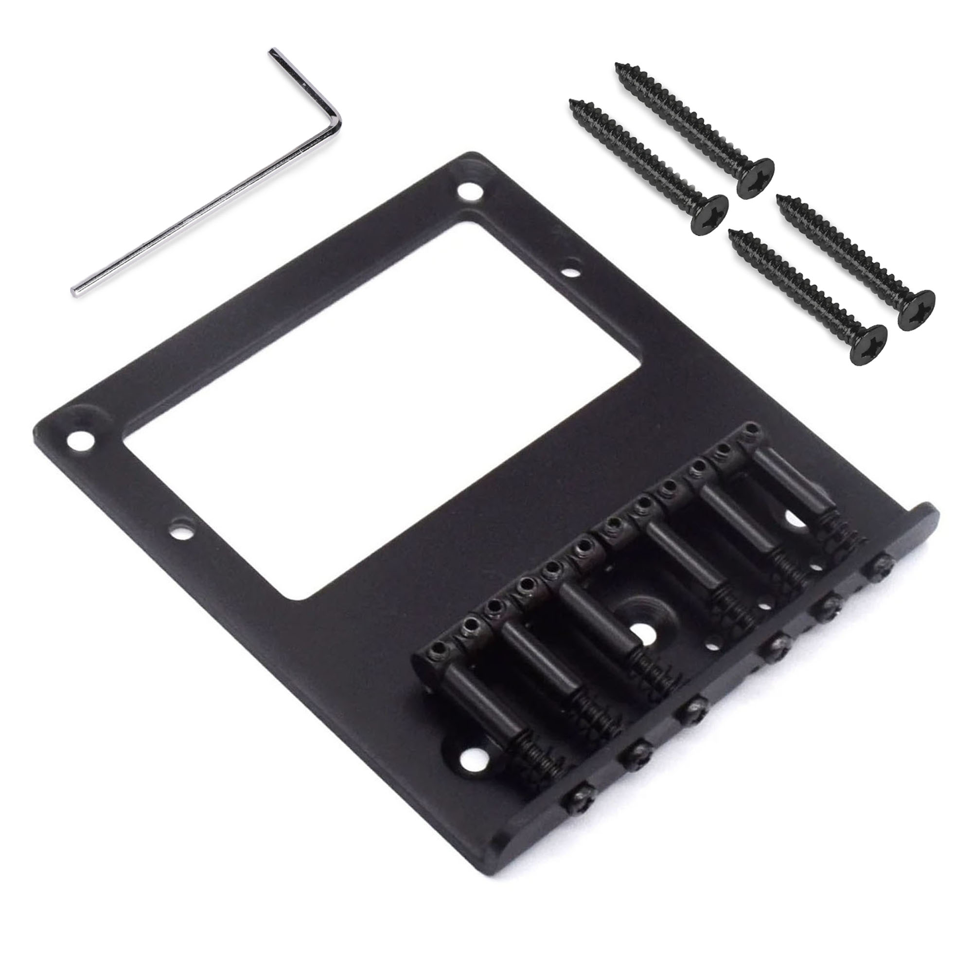 Puente StewMac Humbucker para tele, negro satinado