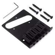 Puente moderno StewMac para tele, negro satinado