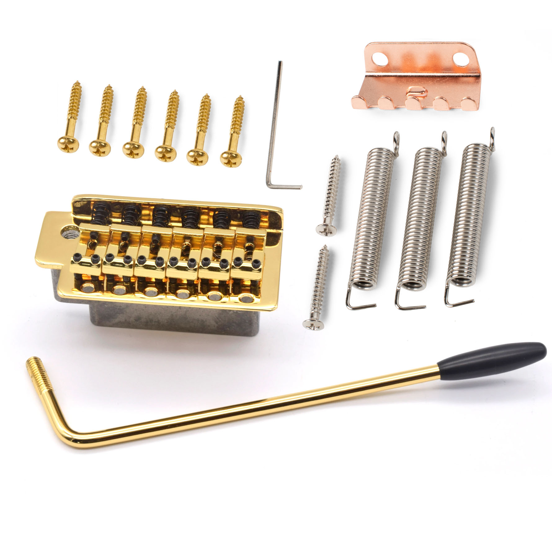 StewMac Tremolo 6-Screw&nbsp;, dorado