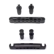 Puente y cordal StewMac Tune-o-matic de 7-String, negro