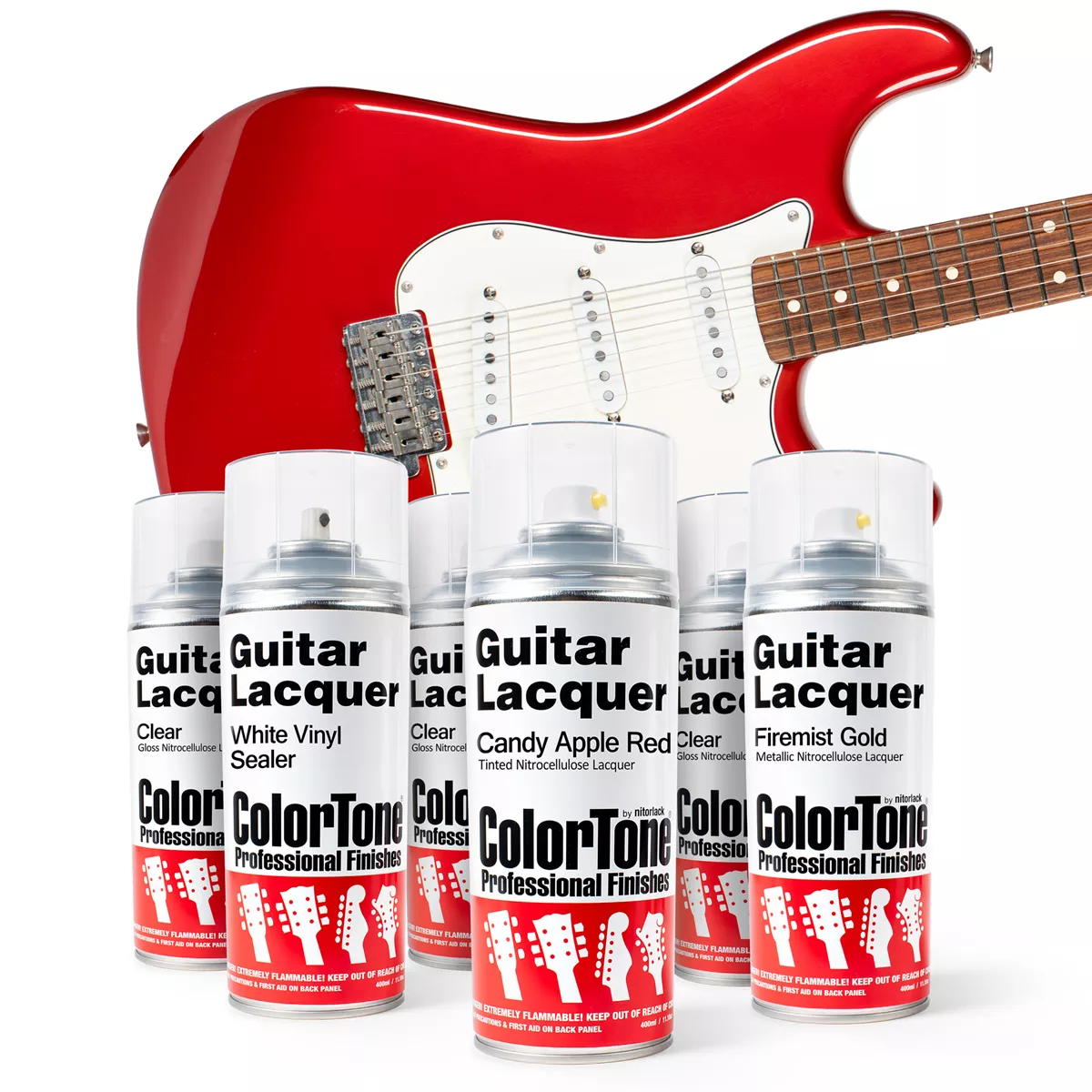 Juego de acabado de aerosol ColorTone para caramelo Apple Red Juego de acabado de aerosol ColorTone para caramelo Apple Red