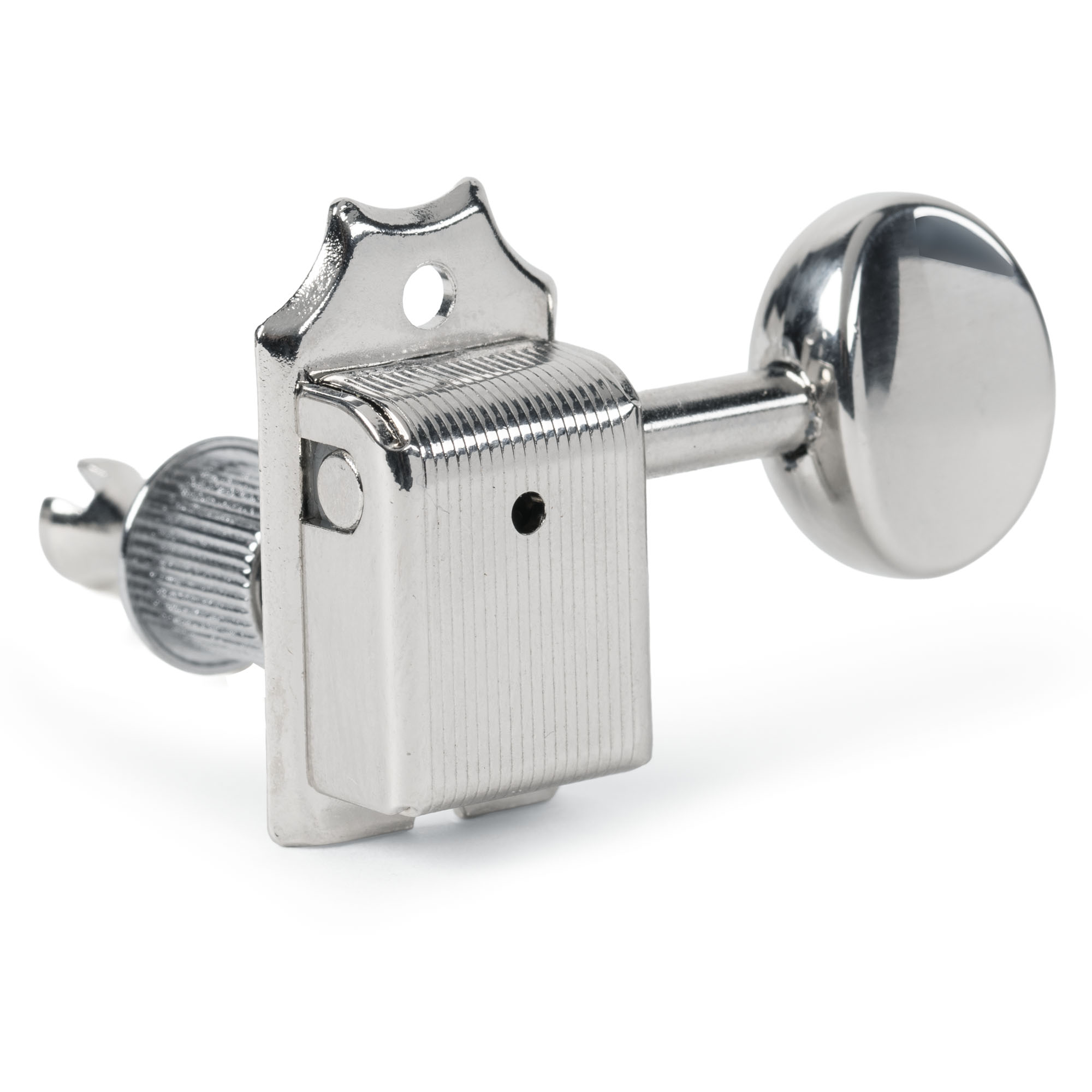 6-In-Line con perilla ovalada estilo vintage Golden Age clavijeros