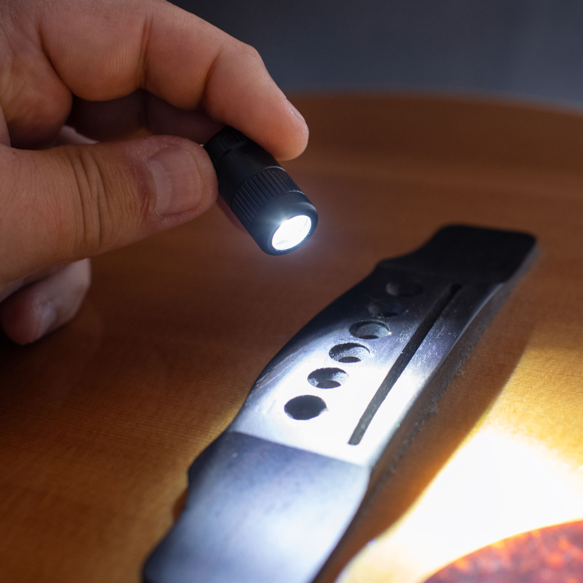 High-Beam Flashlight for OptiVISOR